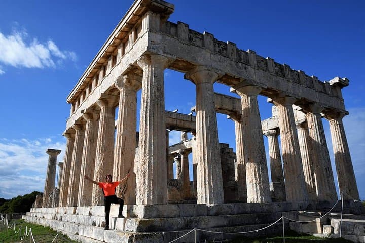 Aegina E-bike & Walking Day Trip from Athens: Temples, Coastlines & Pistachio Groves photo 5