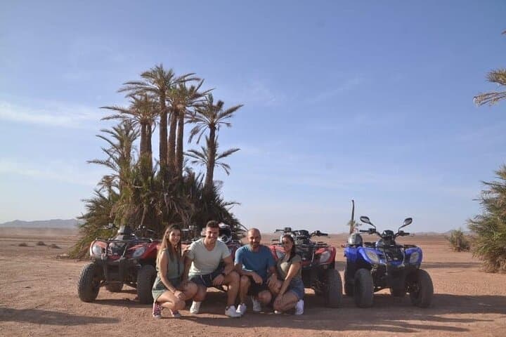 Quad Biking the Marrakech Palmeraie: Half-Day Desert & Berber Village Ride