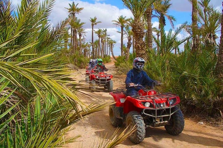 Quad Biking the Marrakech Palmeraie: Half-Day Desert & Berber Village Ride photo 4