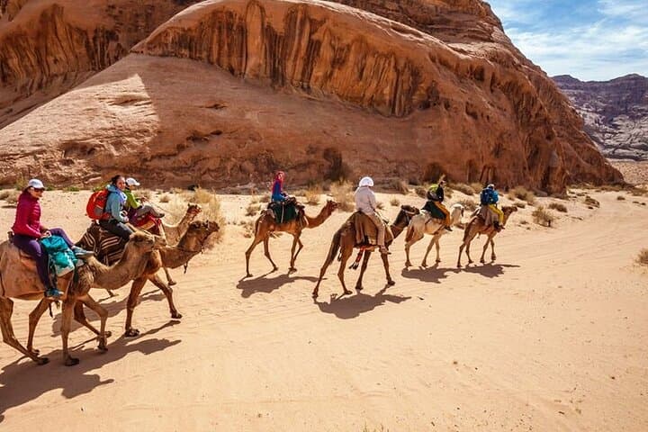 Two Days Camel Safari from Dahab — White Canyon, Ain Khudra & Desert Camping