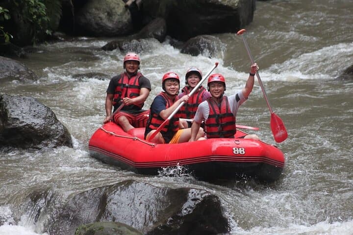 Ayung River Rafting from Ubud: 12km Class II–III Adventure with Hotel Pickup