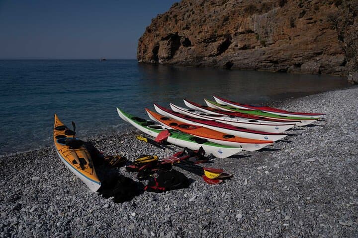 Sea Kayaking Sfakia, Crete: Loutro & Sweet Water Beach Day Trip