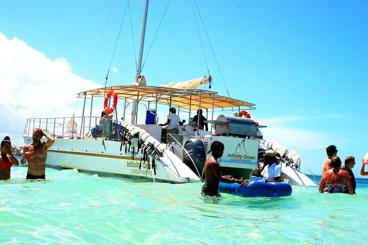Punta Cana Party Catamaran and Snorkel Trip — Coral Reefs & Natural Pool photo 2