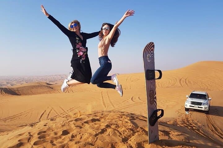 Morning Lahbab Desert Safari from Dubai — Dune Bashing, Camel Ride & Sandboarding photo 3