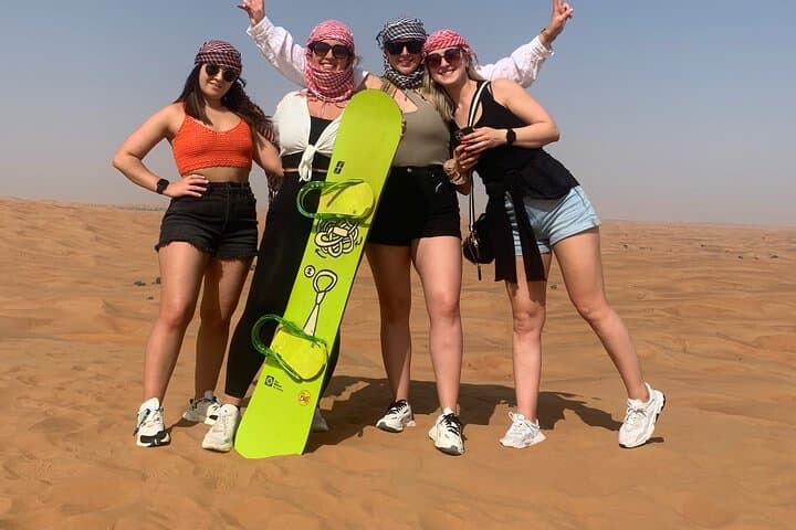 Morning Lahbab Desert Safari from Dubai — Dune Bashing, Camel Ride & Sandboarding photo 5