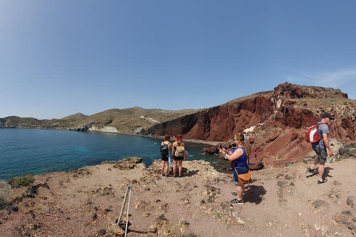 Half-Day Private Santorini Tour: Red & Black Sand Beaches, Oia & Amoudi Bay photo 3