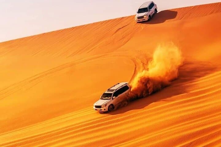 Red Dune Desert Safari in Dubai — 6-Hour Sunset Camp, Dune Bashing & Bedouin Experience