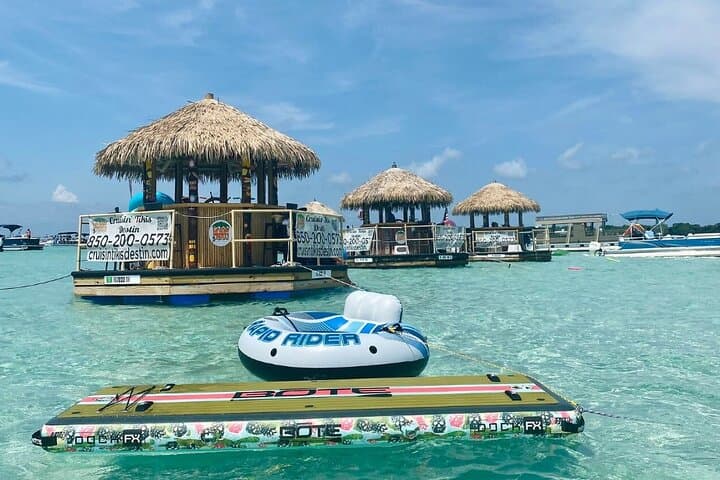 Crab Island Tiki Boat Cruise: 3-Hour Sandbar Adventure in Destin photo 1