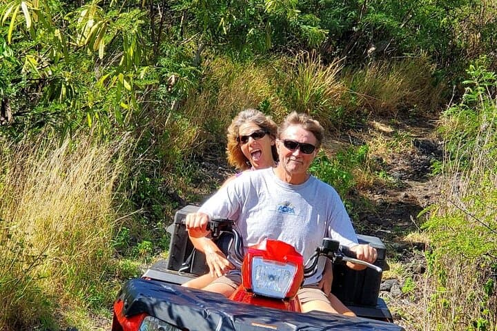 Big Island Southside ATV Tour: South Point Lava Flows, Kiawe Forests & Green Sand photo 3