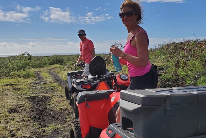 Big Island Southside ATV Tour: South Point Lava Flows, Kiawe Forests & Green Sand photo 4