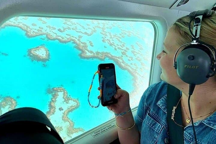 Whitsundays 60-Minute Scenic Flight: Heart Reef, Whitehaven & Hill Inlet