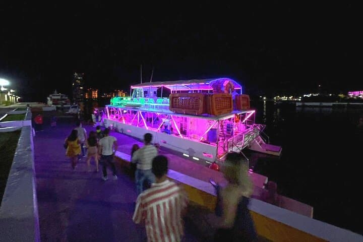 Neon Nights Catamaran Party in Puerto Vallarta Bay photo 4