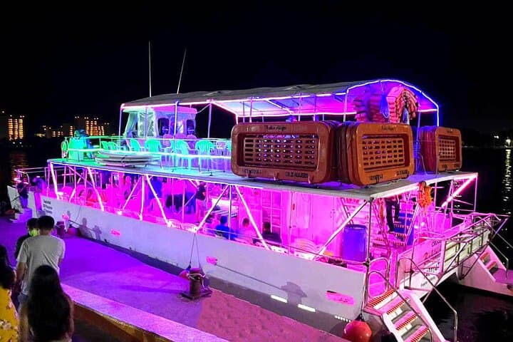 Neon Nights Catamaran Party in Puerto Vallarta Bay