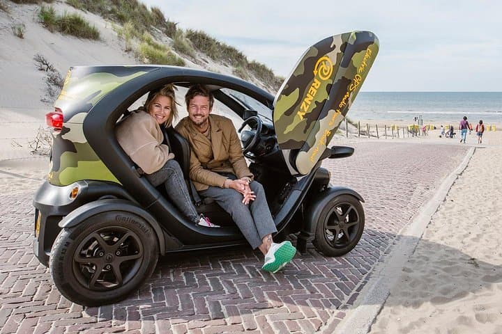 Electric Twizy Dune & Beach GPS Drive — Noordwijk Coastal Audio Tour photo 1