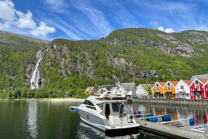 Private Mostraumen Fjord & Waterfalls Cruise from Bergen photo 2