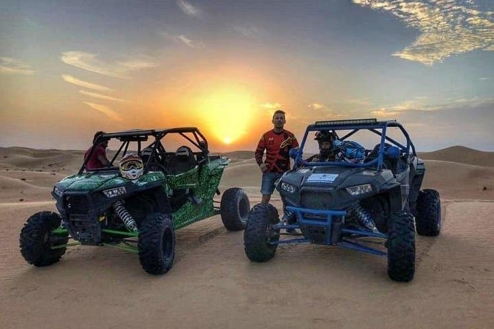 Dubai Evening Desert Safari with Self-Drive Dune Buggy and BBQ Under the Stars photo 2
