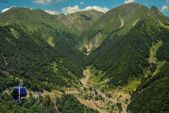Shamakhi to Gabala Day Tour: Diri Baba, Seven Beauties Waterfall & Gabala Cable Car photo 1