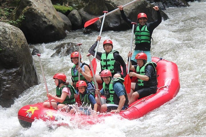 Ayung River Rafting and Ubud Combination Tour: Whitewater, Waterfall & Cultural Stops photo 2