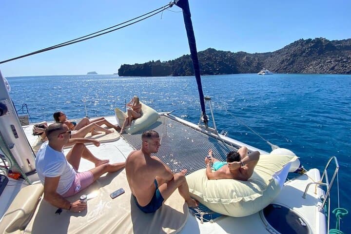 Sithonia Catamaran Day Cruise: Swim the Blue Lagoon & Hidden Coves photo 4