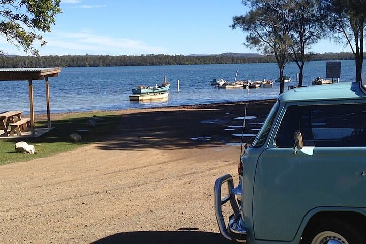 Kombi Coastal Peninsula Tour: Whale Watching, Headlands & Historic Bays near Sydney