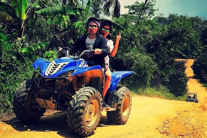 Samui Waterfall ATV Tour: Beginner Quad through Durian Plantations