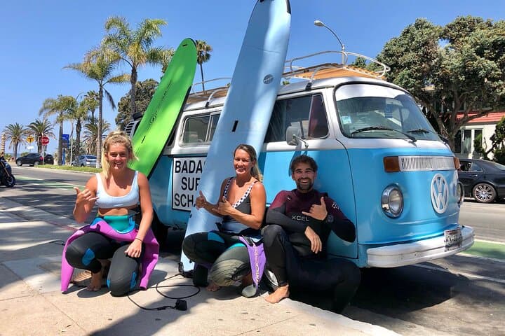 Private 2-Hour Beginner Surf Lesson in Santa Monica — Learn to Read Waves