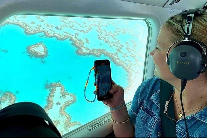 Whitsundays Fly‑Raft Day Trip: Whitehaven Beach, Hill Inlet & Heart Reef Scenic Flight photo 2
