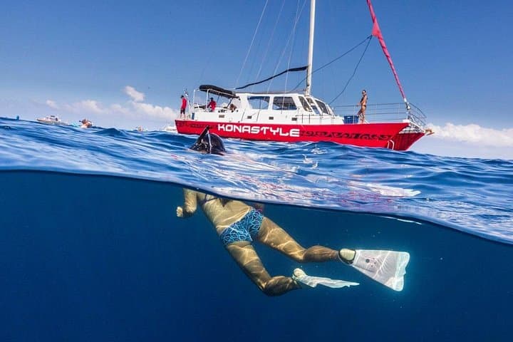 Kealakekua Bay Afternoon Snorkel & Sail — Captain Cook Monument Cruise photo 2
