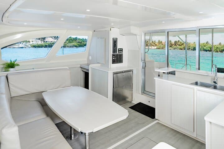 Private 8-Hour Leopard Catamaran to Playa Palancar — Snorkel, Fish & Open Bar photo 5