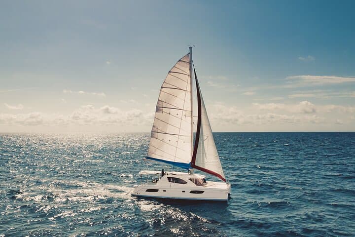Private 5-Hour Catamaran Snorkel Tour from Playa del Carmen with Open Bar & Fishing photo 2