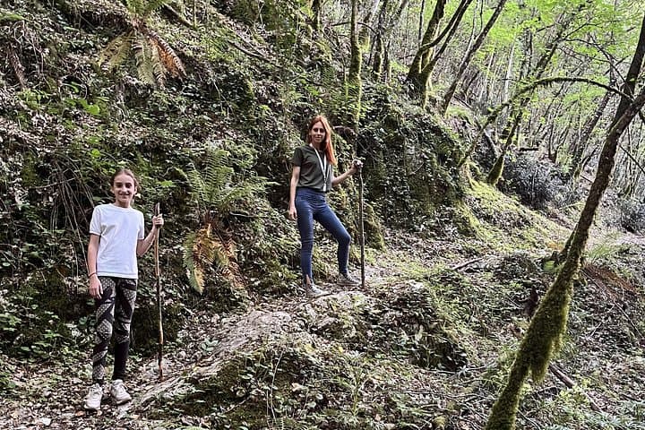Forest Waterfall Hike at Borgo Incantato: Private Guided Swim and Picnic near Perugia photo 4
