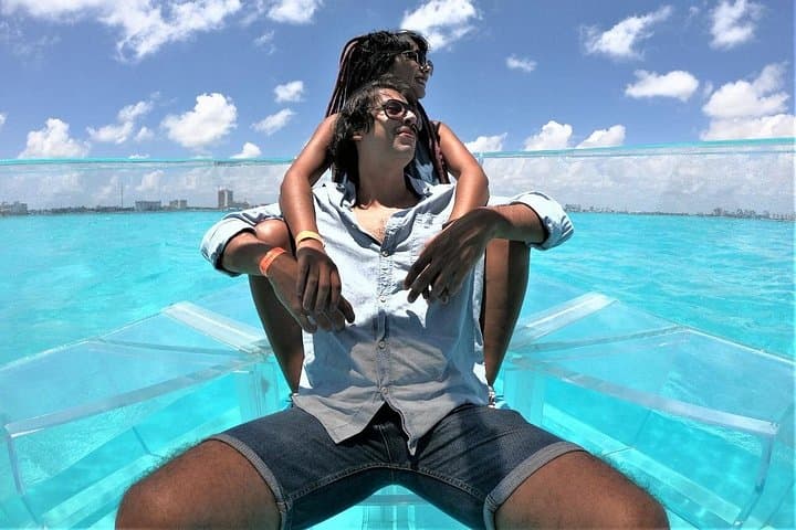 Clear Boat Tour in Cancun Nichupté Lagoon: See Reefs, Turtles & Mangroves photo 4
