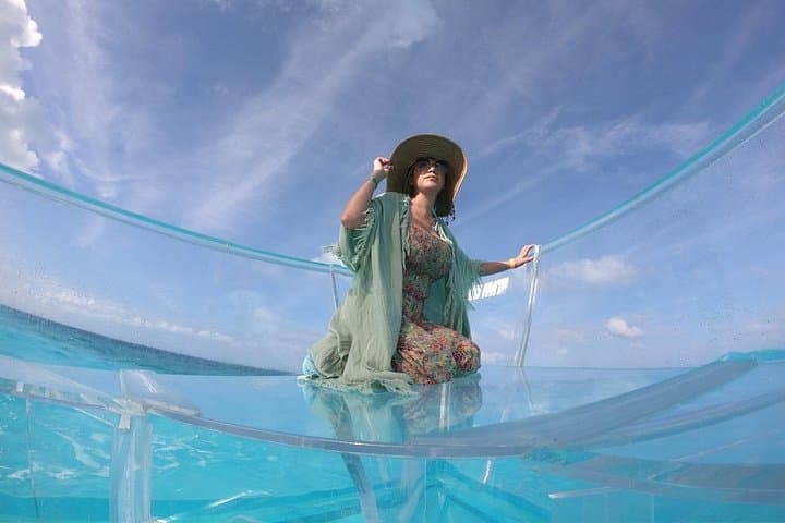 Clear Boat Tour in Cancun Nichupté Lagoon: See Reefs, Turtles & Mangroves photo 3