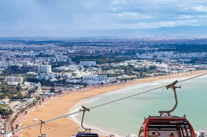 Agadir 360° Cable Car & Kasbah Oufella City Tour