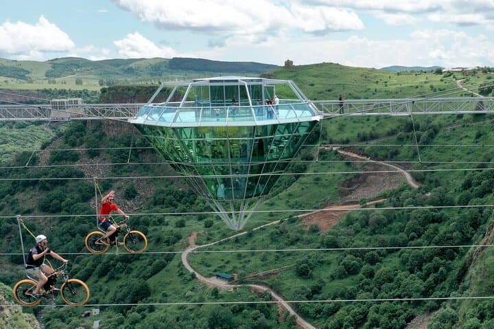 Glass Diamond Bridge and Dashbashi Canyon Day Trip from Tbilisi