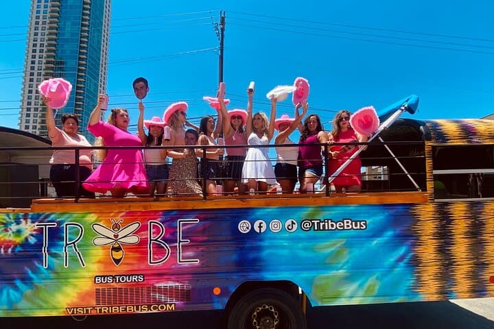 Austin Roofless Party Bus Tour: 2-Hour BYOB Open-Air Downtown Experience