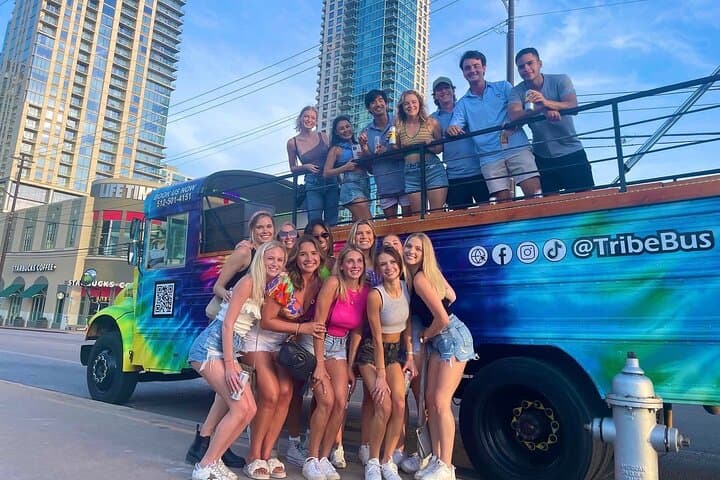 Austin Roofless Party Bus Tour: 2-Hour BYOB Open-Air Downtown Experience photo 2