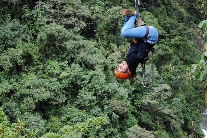 Thrill-High Zip Lining in Baños: 3-Hour Canopy and Multicircuit Adventure photo 2