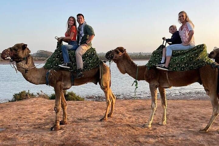 Sunset Camel Ride and Barbecue Dinner on Agadir's Souss River Estuary photo 2