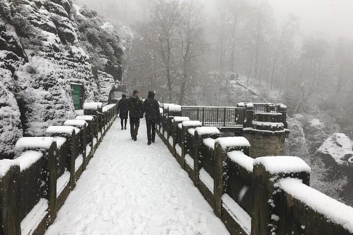 Dresden to Winterland: Bastei Bridge, Pravčická Gate & Tisá Rocks Day Tour photo 2