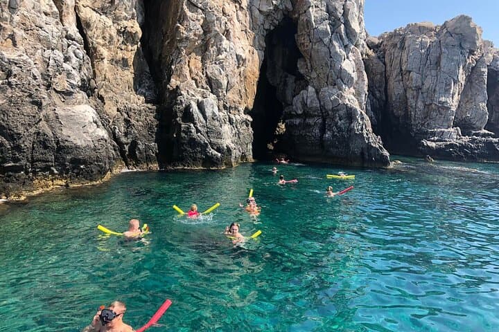 Three-Hour Rhodes Coastal Cruise: Anthony Quinn Bay, Ladiko & Traganou Caves