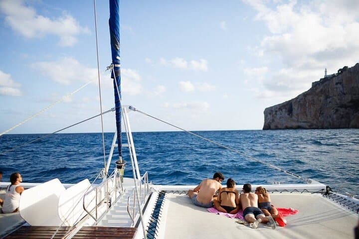 Catamaran Day Trip from Dénia or Jávea with Barbecue and Swim