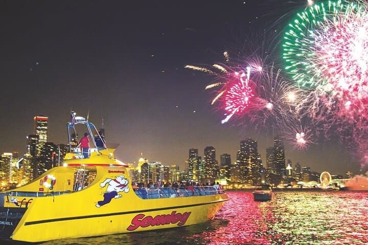 Seadog Fireworks Cruise: Watch Navy Pier Fireworks from Lake Michigan