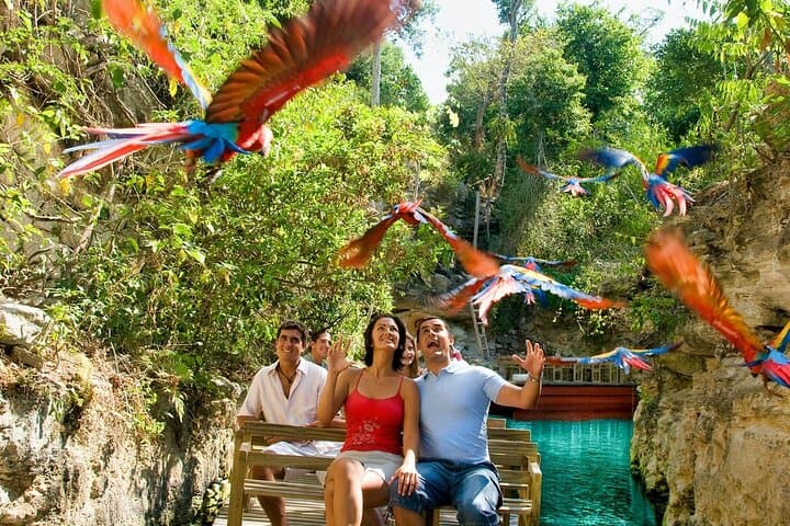 Xcaret All-Inclusive Day: Underground Rivers, Beaches & Mexican Folklore
