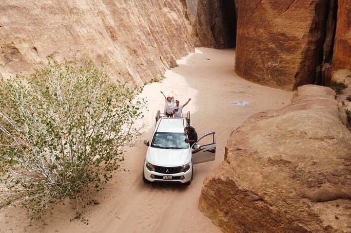 Wadi Rum 4x4 Full-Day Desert Tour — Dunes, Canyons & Um Fruth Rock Bridge photo 2