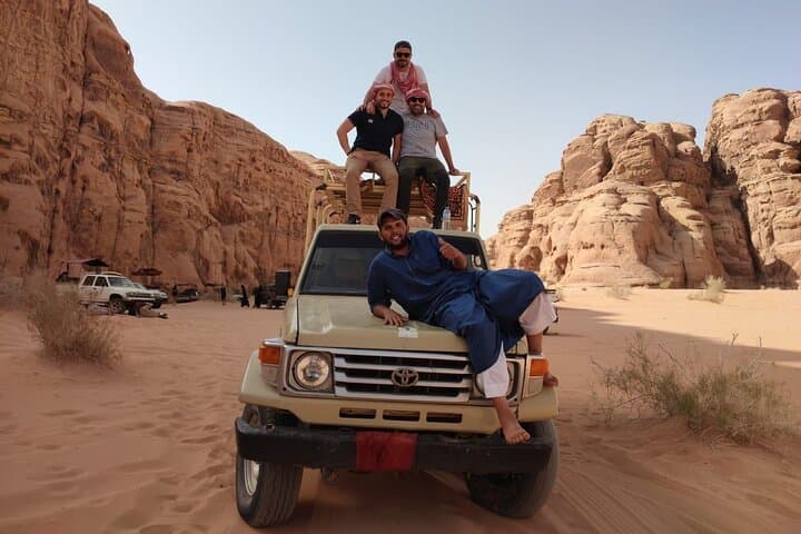 Wadi Rum 4x4 Full-Day Desert Tour — Dunes, Canyons & Um Fruth Rock Bridge photo 3