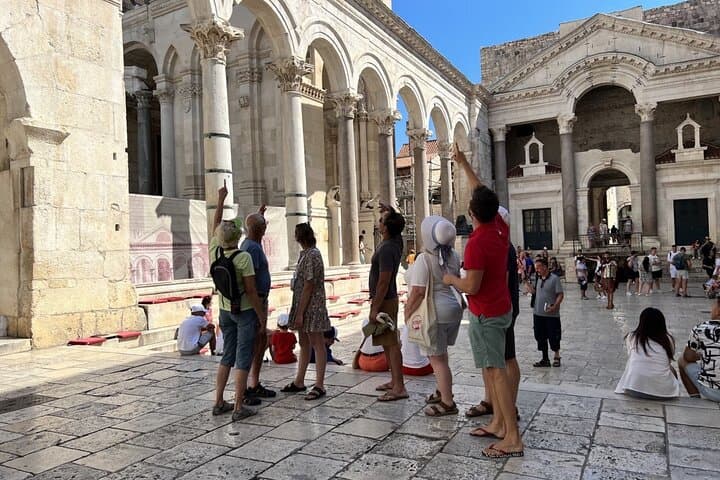 Split Diocletian's Palace Walking Tour & Green Market Food Tasting photo 2