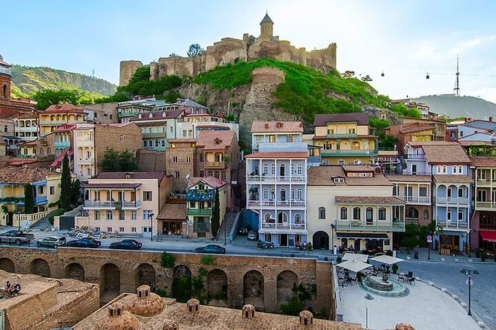 Tbilisi Old Town Walking Tour: Narikala, Sulfur Baths & Wine Tasting photo 5