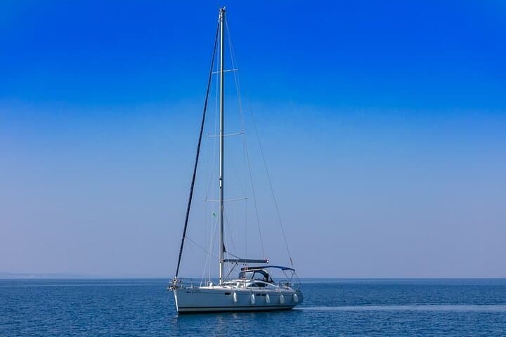 Day Sail from Omiš to Brač: Lovrečina Bay & Pučišća on a Luxury 54ft Yacht photo 3