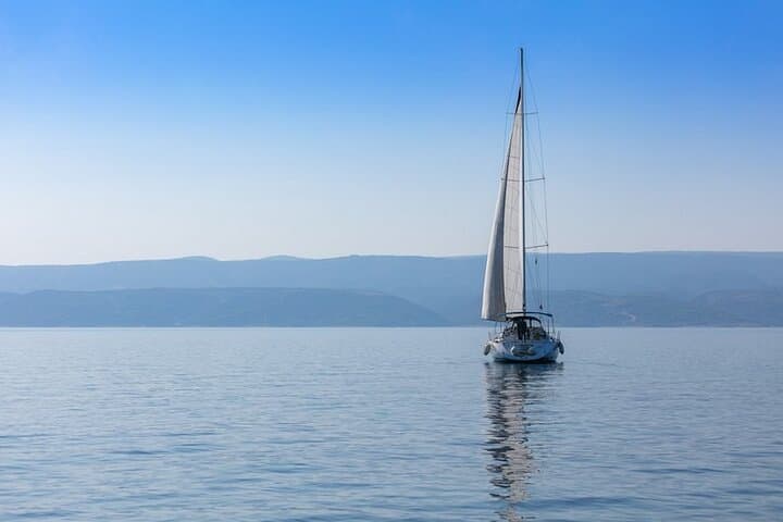 Day Sail from Omiš to Brač: Lovrečina Bay & Pučišća on a Luxury 54ft Yacht photo 4